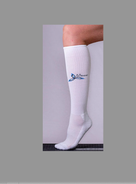ISWEAR Ilgos kojinės 42-46 baltos