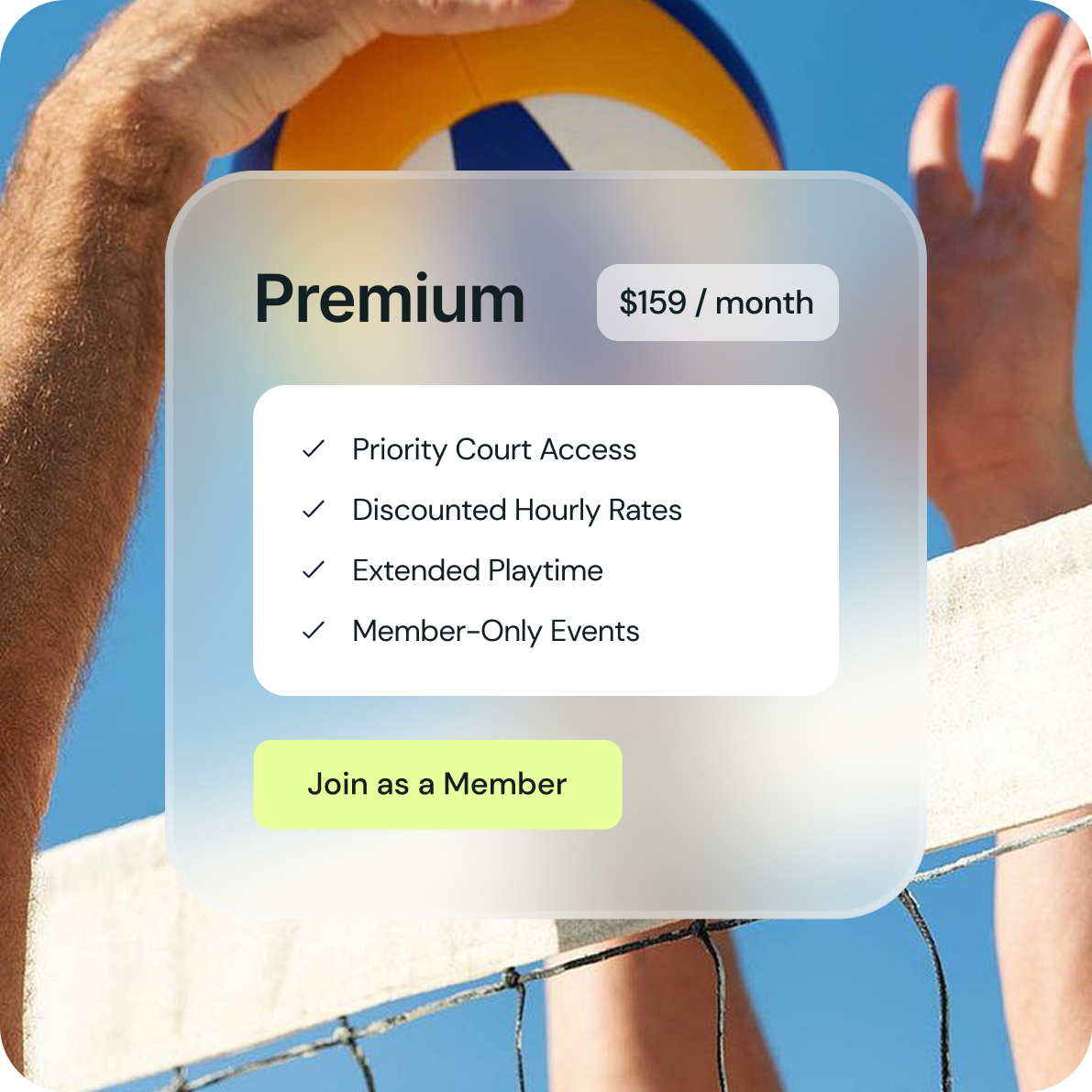 Flexible memberships with full control